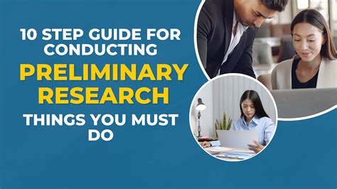 10 Step Guide For Conducting Preliminary Research