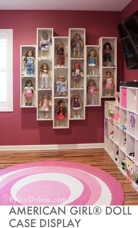 What A Fabulous Idea To Display Your American Girl Doll Collection
