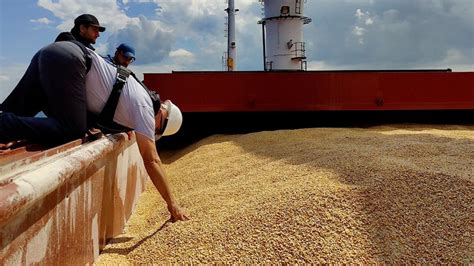Video Ukraines First Grain Shipment Since War Started Passes Turkey