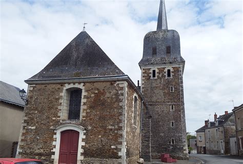 Église Saint Martin La Chapelle Sur Oudon SegrÉ En Anjou Bleu