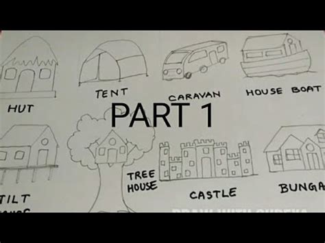HOW TO DRAW DIFFENT TYPES OF HOUSES part 1 🏠🏙🏘🏢 - YouTube English as a second language (esl) grade/level: