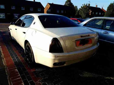 All about interior & exterior, engine specs and the latest innovations. Maserati 2005 QUATTROPORTE SILVER 4.2 BASICALLY 4 DOOR FERRARI £14999