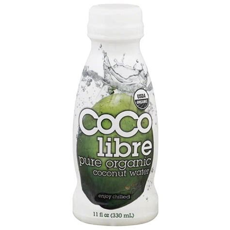 Coco Libre Pure Organic Coconut Water 11 Fl Oz Pack Of 12