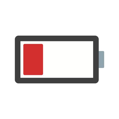 Low Battery Vector Art Icons And Graphics For Free Download