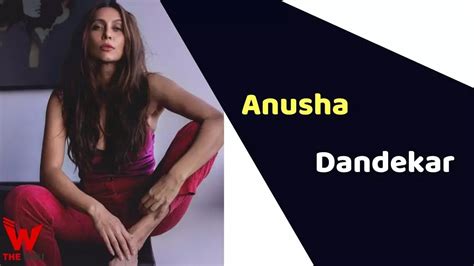 Anusha Dandekar Vj Height Weight Age Affairs Biography And More