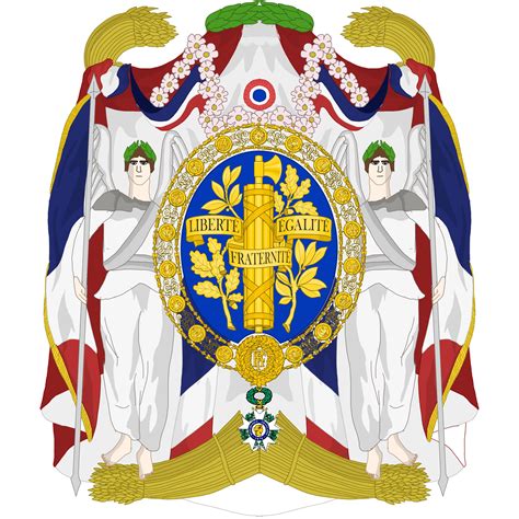 greater coat of arms of the french third republic scrolller