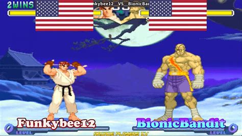 Street Fighter Alpha 2 Funkybee12 Usa Vs Bionicbandit Usa Sfa2