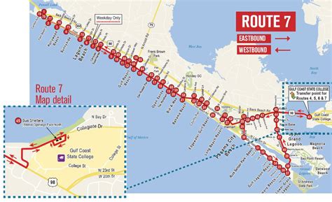 West coast expressway lebuhraya pesisiran pantai barat. Route 7 | Gulf Coast State College/Winn Dixie (West End ...