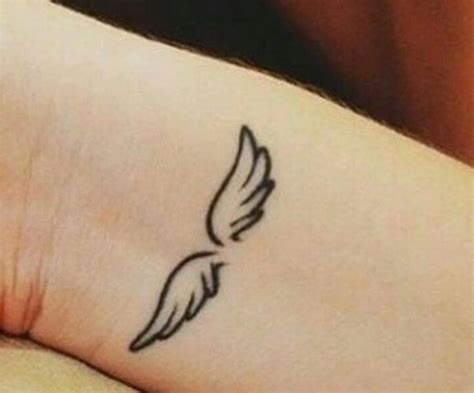 Simple Angel Wings Tattoo On Chest Thesex Tattoo Ideas