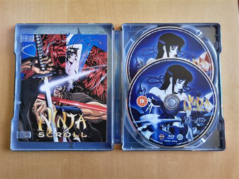 Ninja Scroll Collectors Edition Steelbook Blu Ray And Dvd Unboxing
