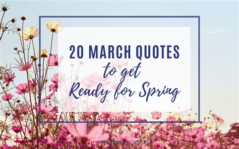 20 March Quotes To Get Ready For Spring