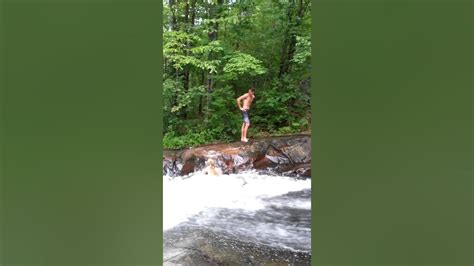 Slippery Rock Chute Pond Wisconsin Youtube