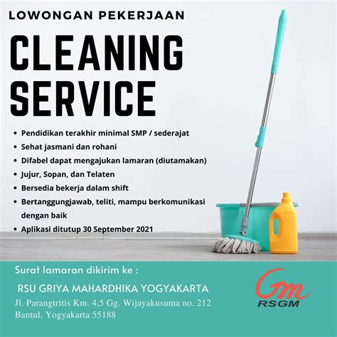 Lowongan Cleaning Service Surabaya Homecare