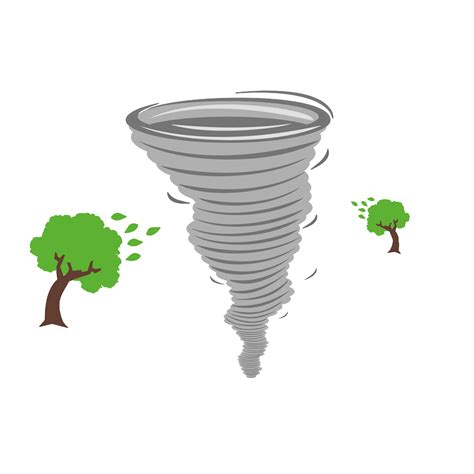 Tornado Cartoon Storm Tornado Png Download 50005000 Free