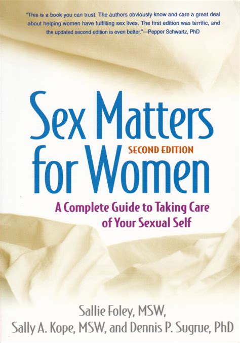 Sex Matters For Women