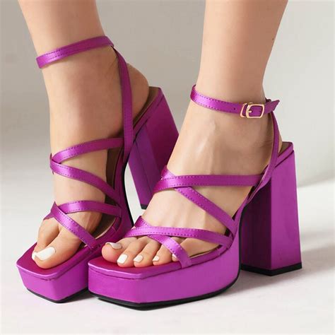 platform high heels women sandals 2023 spring summer brand new dropship walking comfy fashion
