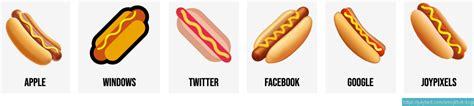 🌭 Emoji Hot Dog
