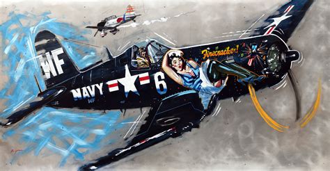 Custom Ww2 Aircraft Pin Up And Nose Art By Michael Bryan Aircraft