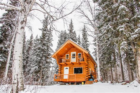 Cozy Alaskan Log Cabin Cabins For Rent In Fairbanks Alaska United