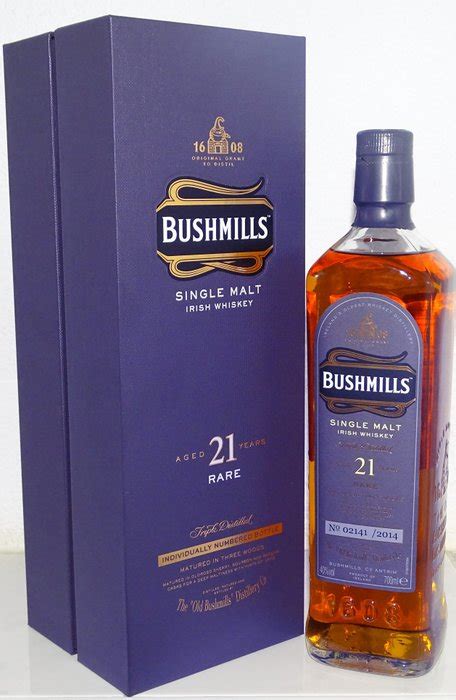 Bushmills 21 Years Old Single Malt Irish Whiskey Catawiki