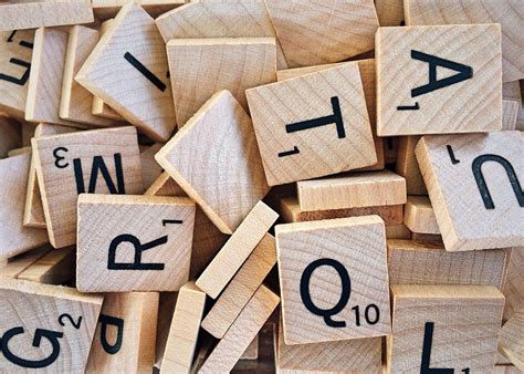 Mixed Scrabble Letters Image Free Stock Photo Public Domain Photo