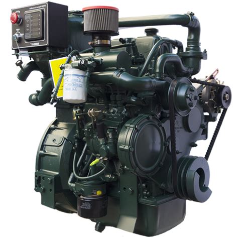 Boat Engine 4 Stroke Diesel Inboard Marine Engine 2 Cylinder Diesel