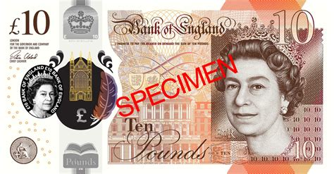 Bank Of England Ten Pound Note
