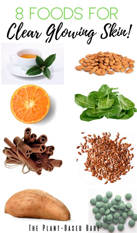 8 Foods For Glowing Skin Foods For Clear Skin Food