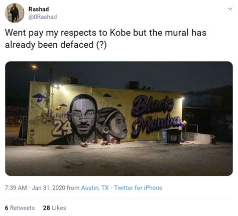 Kobe Bryant Mural Vandalized With ‘rapist’ Scrawl Days After Tragic Death The Us Sun The Us Sun