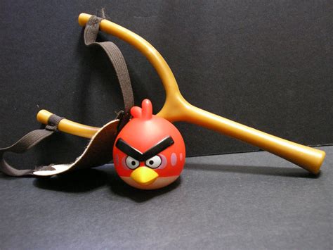 Penangfleamarket Angry Bird Plastic Toy Slingshot Playset