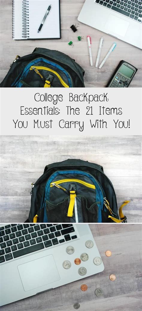 This Ultimate College Backpack Essentials List For Girls Contains Everything You Must Carry On