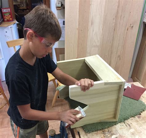 Woodworking With The Young Woodworker Woodworking Project