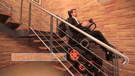 Currently a prototype, the mobility device gives its users the ability to climb up and down the stairs, all without requiring assistance or getting out of the. The stair-climbing wheelchair TopChair-S - YouTube