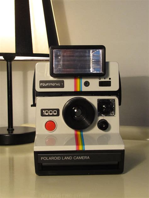 Polaroid Camera 1000 Rainbow Land Camera With Flash By Lalanterne