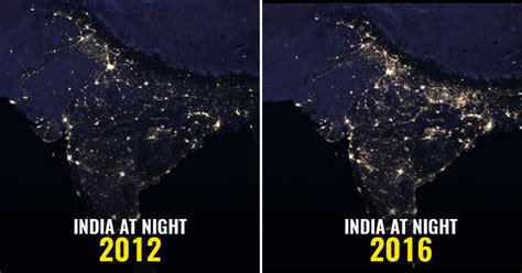 Nasa Releases Images Of India As Seen From Space At Night And They Are