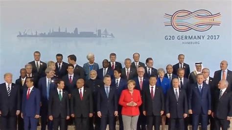 12th G20 Summit Held In Hamburg Germany