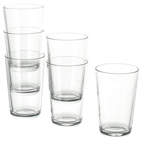 Ikea 365 Glass Clear Glass Volume 15 Oz Package Quantity 6 Pack Ikea Ikea Glasses Ikea