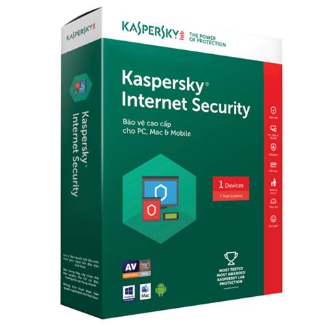Phần Mềm Kaspersky Internet Security 2017 1 Pc Bản Quyền Chính Hãng