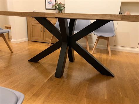 Beautiful star design, very high quality! Table Base Pedestal Dining Table Base Metal Table Base ...