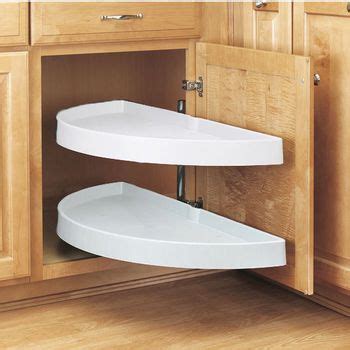 With the required telescoping hardware included, this polymer ribbed shelf lazy susan set for cabinets ranging in height from 26 to 31 inches will instantly improve the convenience within your kitchen in both organization and accessibility.features: Blind Corner Cabinet Lazy Susan - WoodWorking Projects & Plans