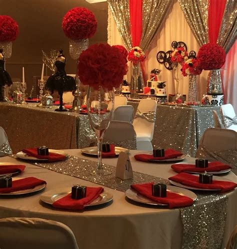 Hollywood Quinceañera Party Ideas Photo 15 Of 15 Wedding Decor