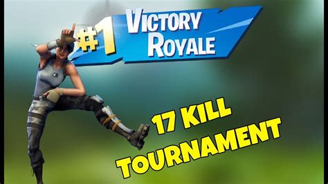 17 Kill Fortnite Friday Tournament Win Youtube