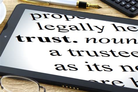 Trust Tablet Dictionary Image