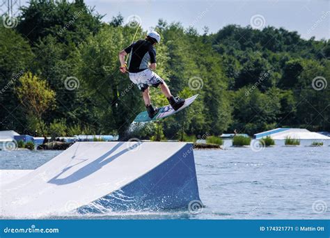 Wakeboarding Man An Editorial Photo Image Of Boarding 174321771