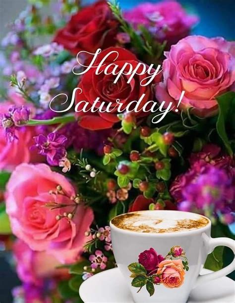 To wake up on saturday is one of the best moments of the week, as you realize that you will have a day only for you and your favorite activities. Pin by Beverley Green on Quotes | Good morning happy ...