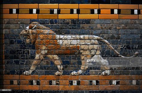 Babylons Lion Lion Decorated The Processional Wal 575 Bc News