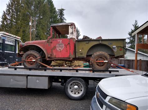If there is a potential that the truck has been run out of fuel, has been sitting for a very long time, or has had the fuel system open, it may be necessary to bleed the fuel system. Dodge - M37 parts truck | IH8MUD Forum