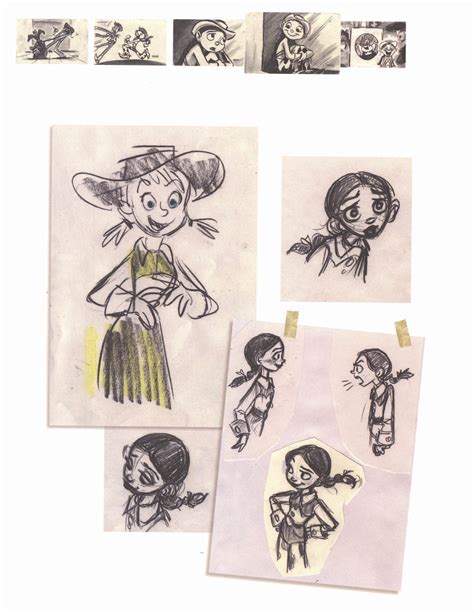 Jessie Concept Art For Toy Story 2 From The Toy Toy Story Fangirl