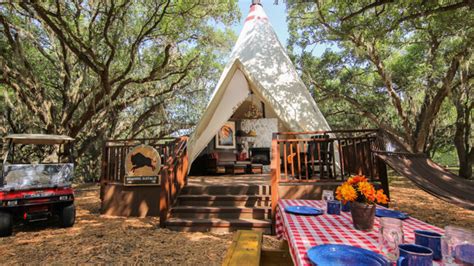 Luxury Teepee Glamping Experience Introduced In Florida 75777