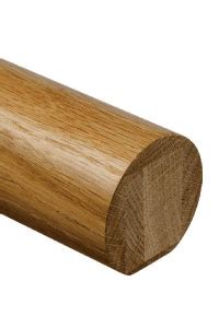 We have many styles of oak staircase handrail available, including traditional styles that are designed to be used with spindles, through to more modern styles that can be integrated with modern glass panels. Handrail from Stairplan RHR Profile Handrail and Fittings